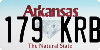 AR license plate 179KRB