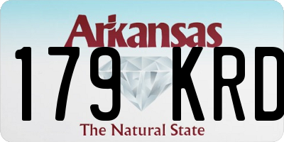 AR license plate 179KRD