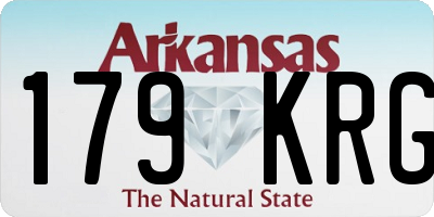 AR license plate 179KRG