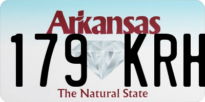 AR license plate 179KRH