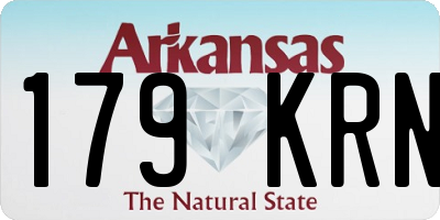 AR license plate 179KRN
