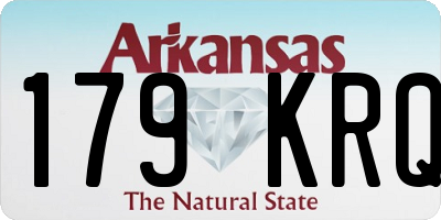 AR license plate 179KRQ