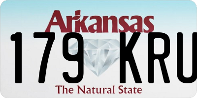 AR license plate 179KRU