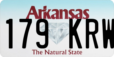 AR license plate 179KRW