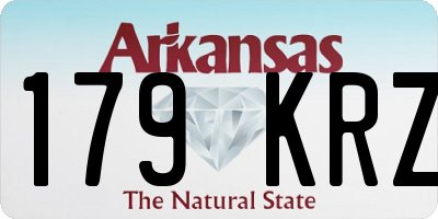 AR license plate 179KRZ