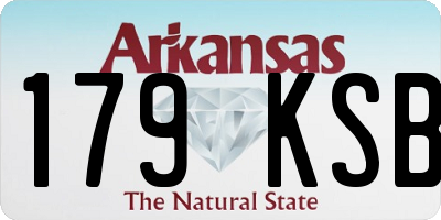 AR license plate 179KSB