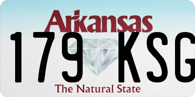 AR license plate 179KSG
