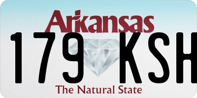 AR license plate 179KSH