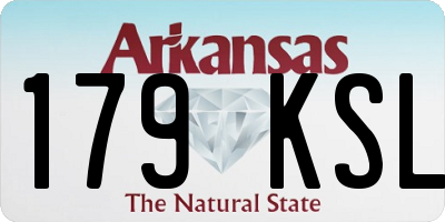 AR license plate 179KSL