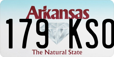 AR license plate 179KSO