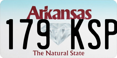 AR license plate 179KSP