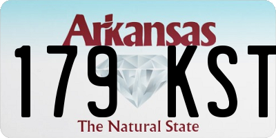AR license plate 179KST