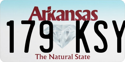 AR license plate 179KSY