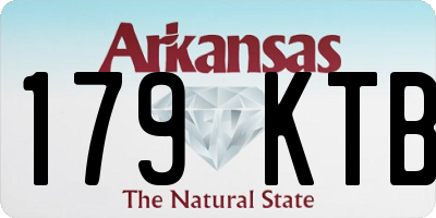 AR license plate 179KTB