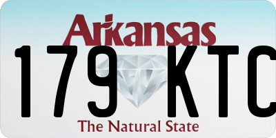 AR license plate 179KTC