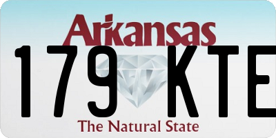 AR license plate 179KTE