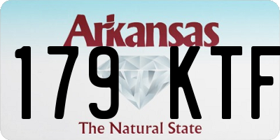 AR license plate 179KTF