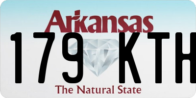 AR license plate 179KTH