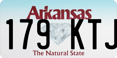 AR license plate 179KTJ