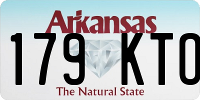 AR license plate 179KTO