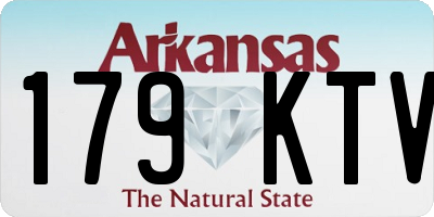 AR license plate 179KTV