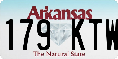 AR license plate 179KTW