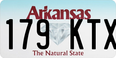 AR license plate 179KTX