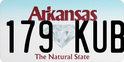 AR license plate 179KUB