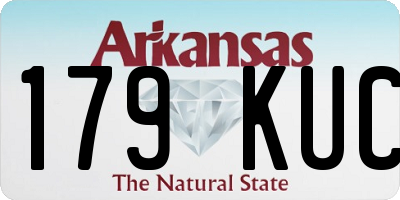 AR license plate 179KUC
