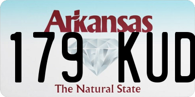 AR license plate 179KUD