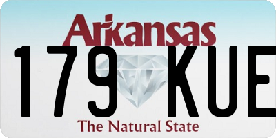 AR license plate 179KUE
