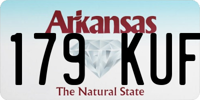 AR license plate 179KUF