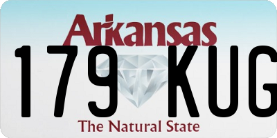 AR license plate 179KUG
