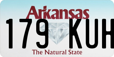 AR license plate 179KUH