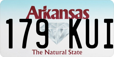 AR license plate 179KUI