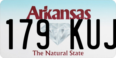 AR license plate 179KUJ
