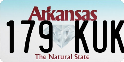 AR license plate 179KUK