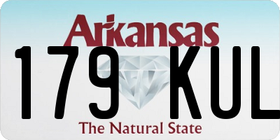AR license plate 179KUL