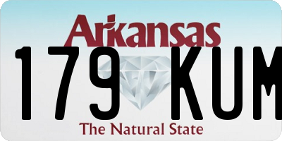AR license plate 179KUM