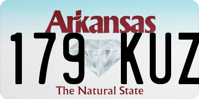 AR license plate 179KUZ