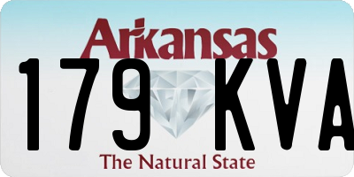 AR license plate 179KVA