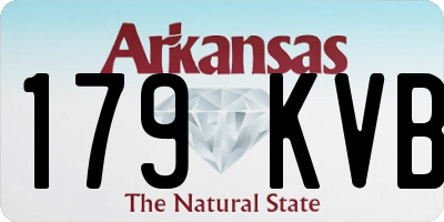 AR license plate 179KVB
