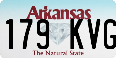 AR license plate 179KVG