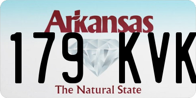 AR license plate 179KVK