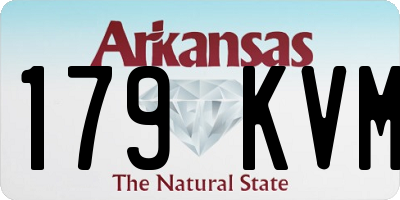 AR license plate 179KVM