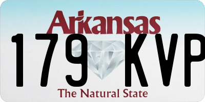 AR license plate 179KVP
