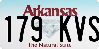 AR license plate 179KVS