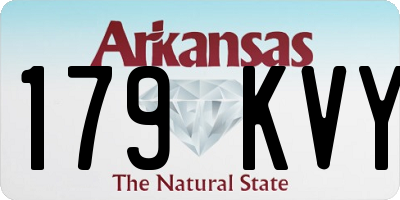 AR license plate 179KVY