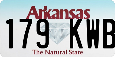 AR license plate 179KWB