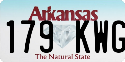 AR license plate 179KWG